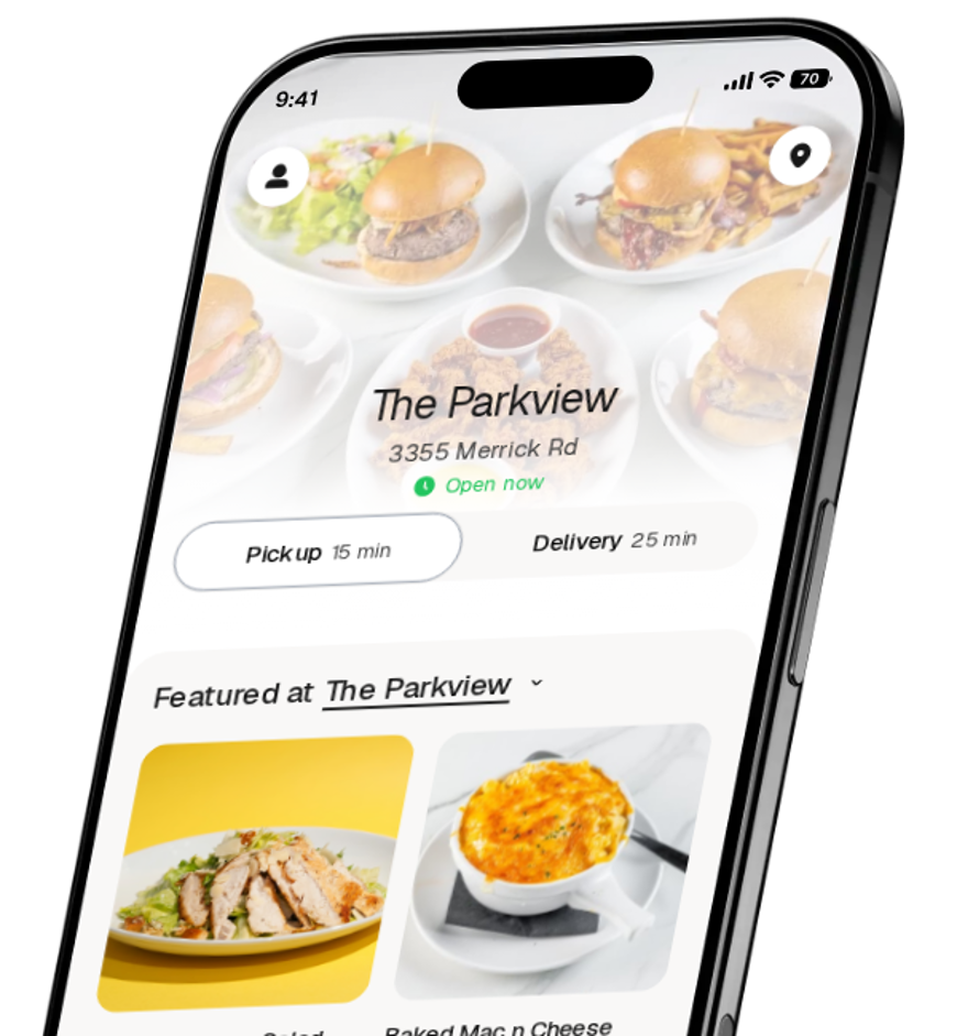 The Parkview app preview