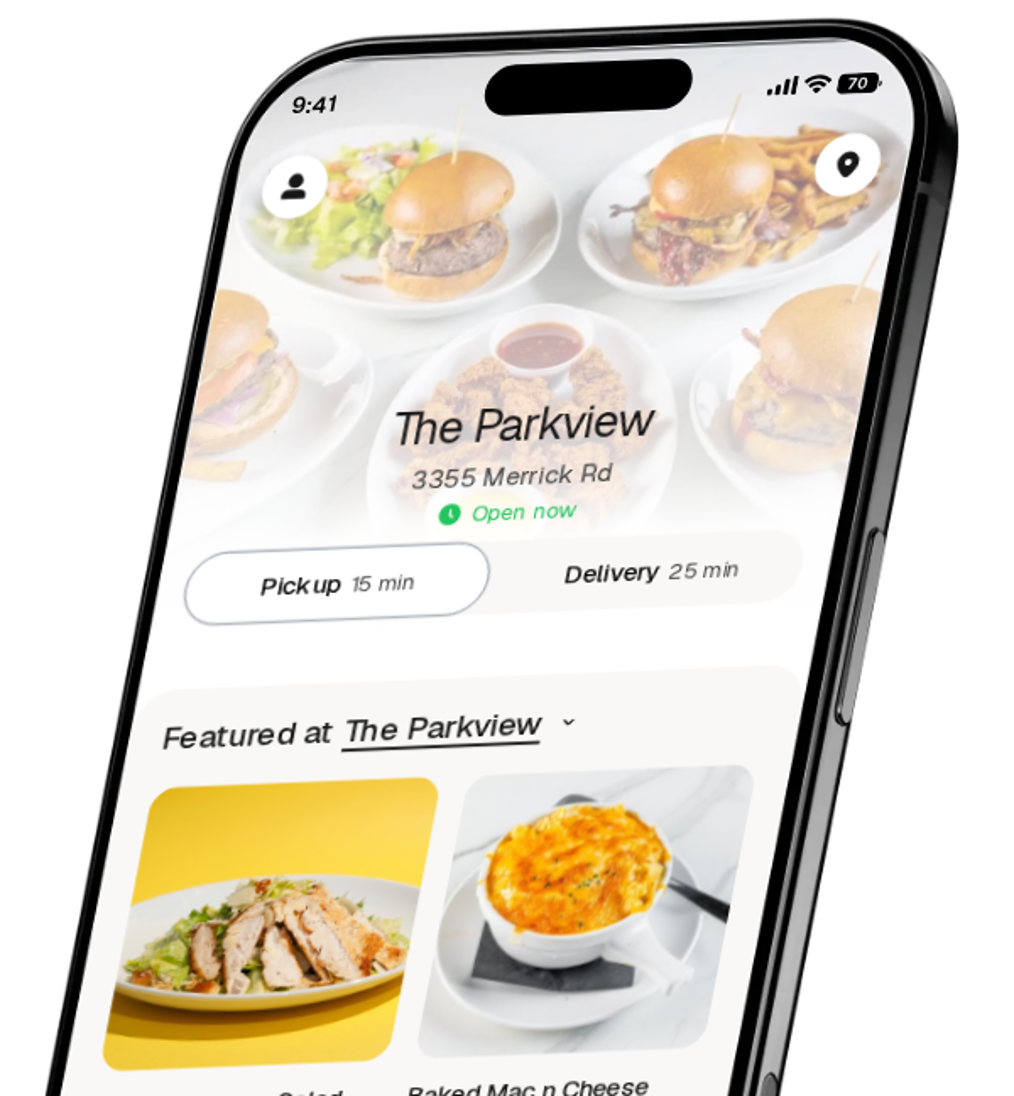 The Parkview app preview